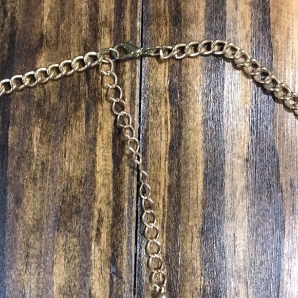 Teal Statement Necklace - Picture 3 of 3